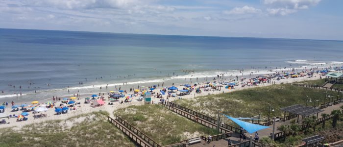 Beach views of Carolina Beach , NC